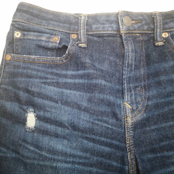 American Eagle Ne(x)t Level Ladies Size 28 Medium Wash Athletic Fit Jean Shorts - Picture 4 of 12